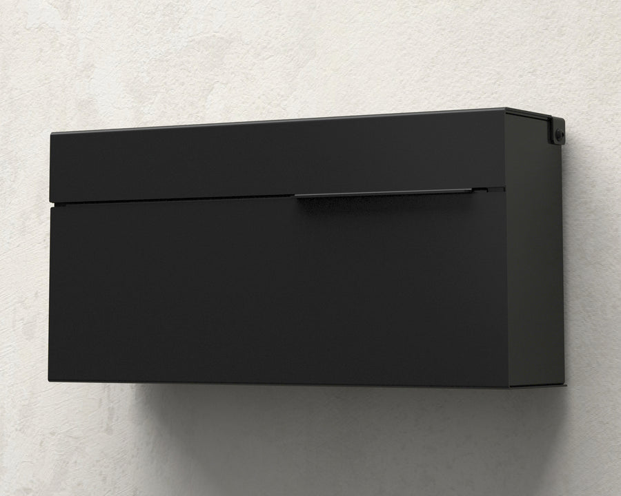 louis modern mailbox vsons design black#color_black