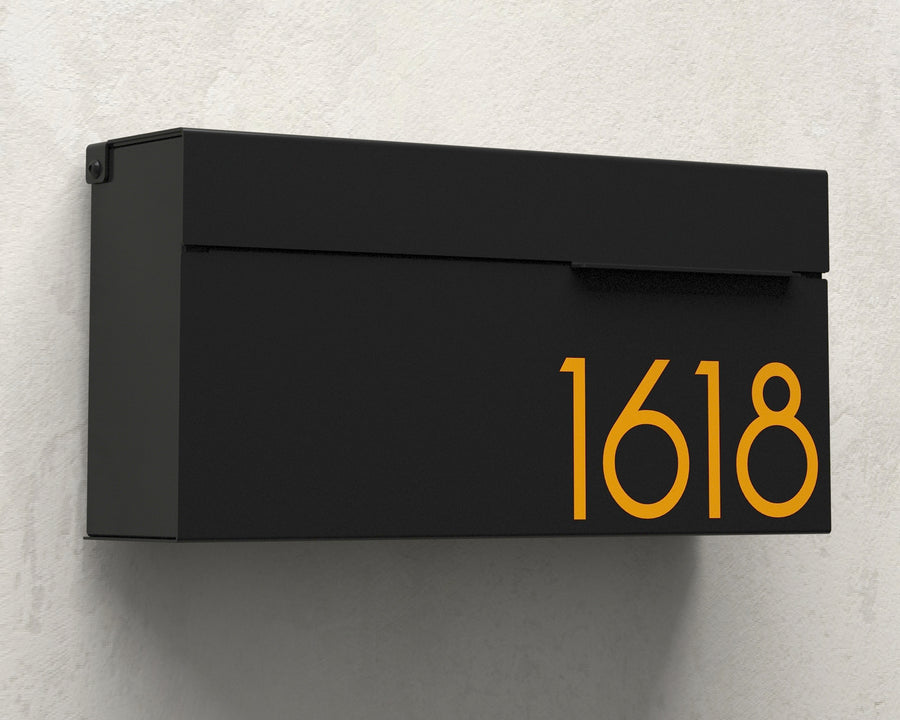 louis modern mailbox vsons design black#color_black