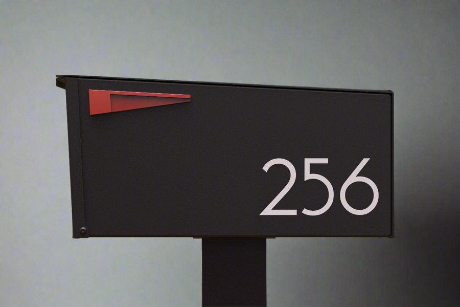 Era B modern mailbox vsons design#color_black