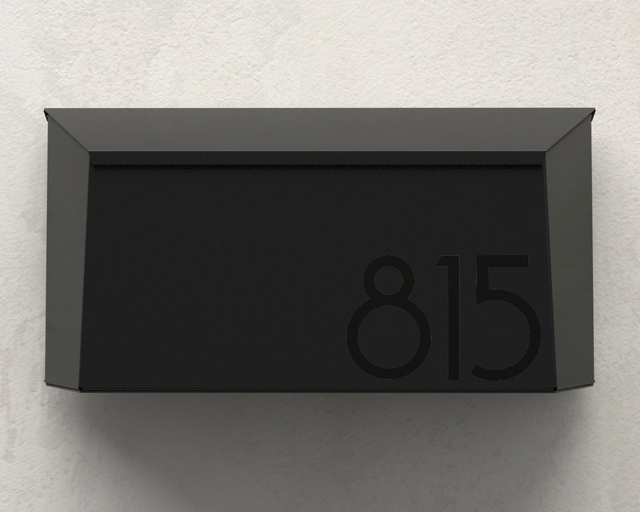 ANGEL modern mailbox vsons design black#color_black