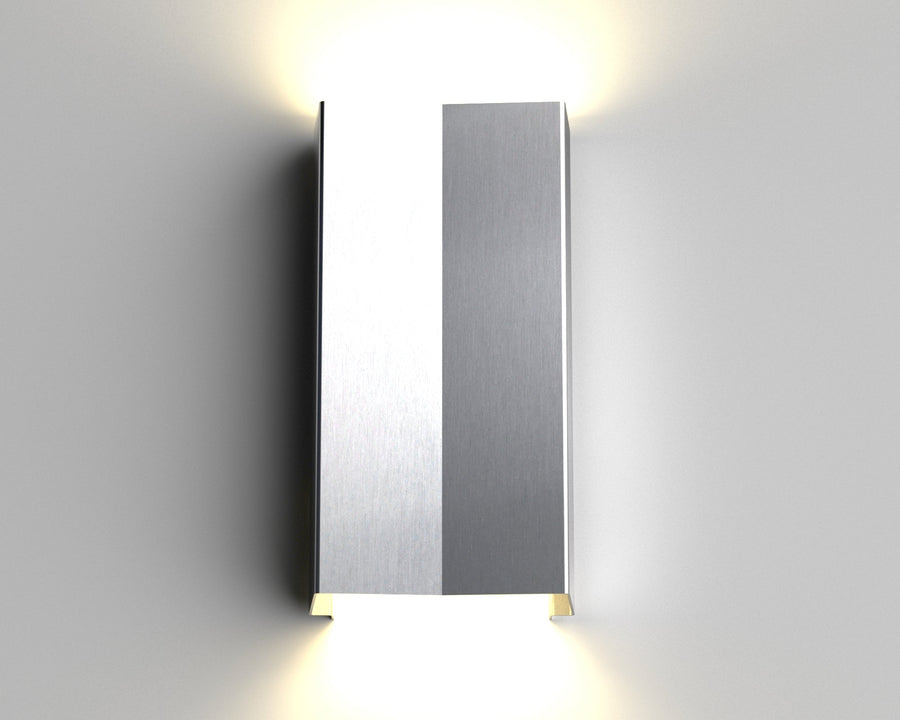 Lumina Origami outdoor light- marine grade stainless