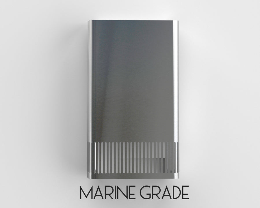 Lumina designer outdoor light- marine grade stainless