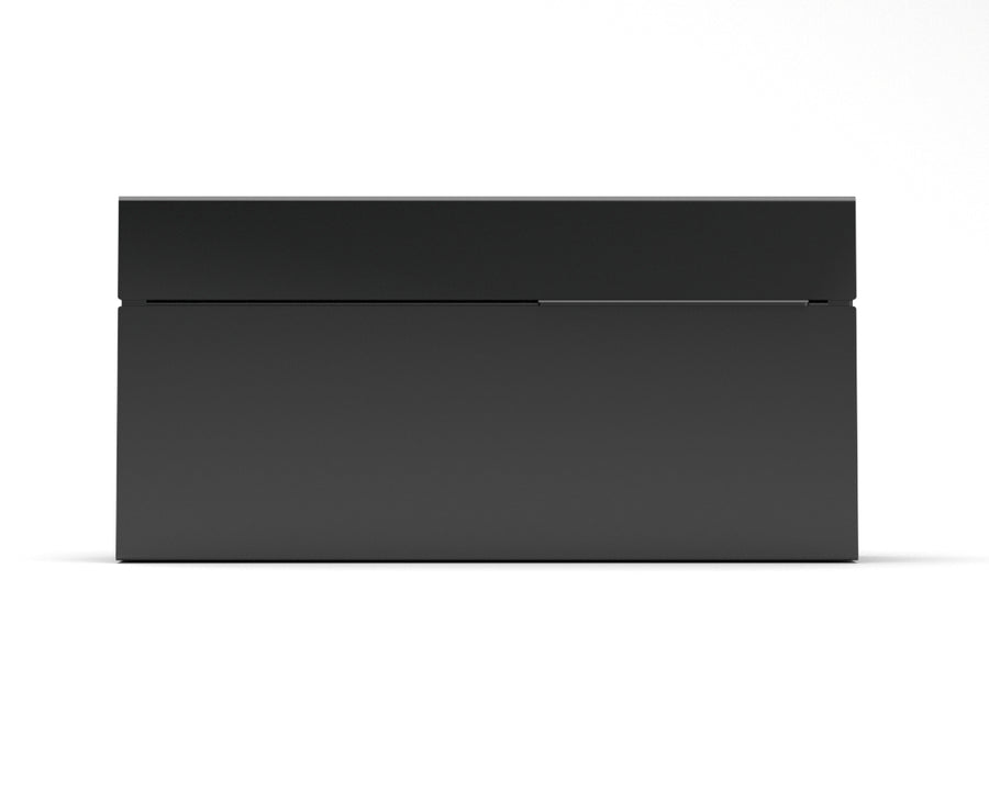 louis modern mailbox vsons design black#color_black