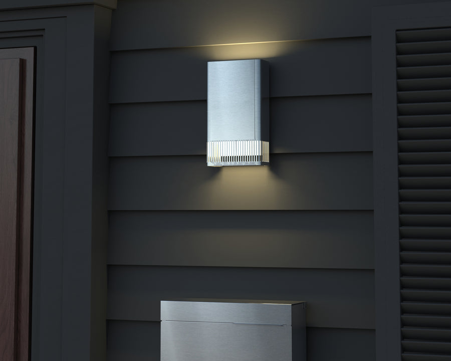 Lumina designer outdoor light- marine grade stainless