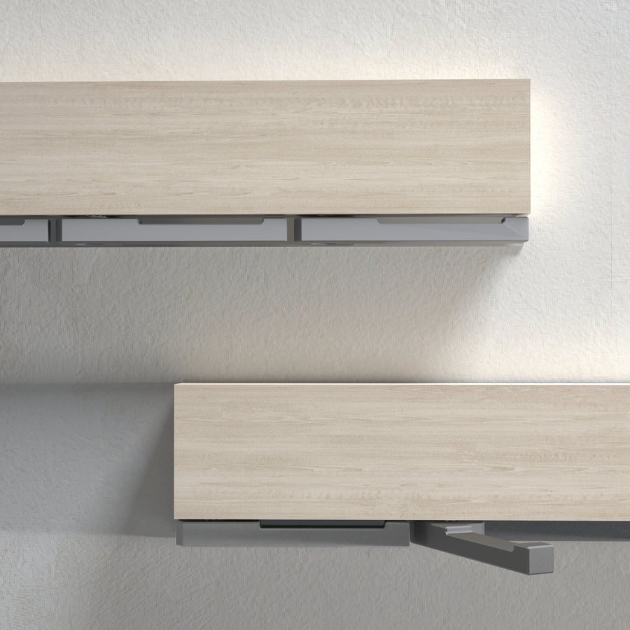 Oliver - maple modern wall mounted coat rack