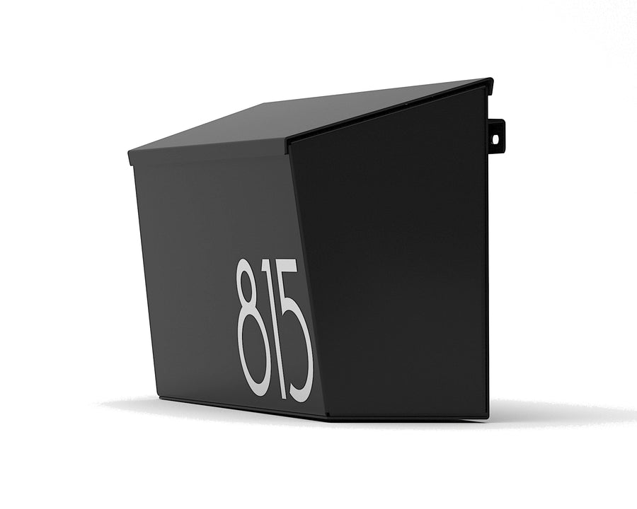 ANGEL modern mailbox vsons design black#color_black