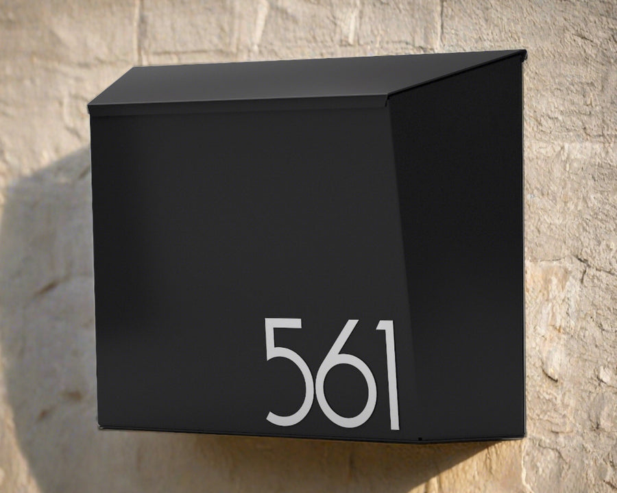 ANGEL modern mailbox vsons design black#color_black