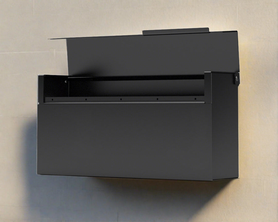 louis modern mailbox vsons design black#color_black