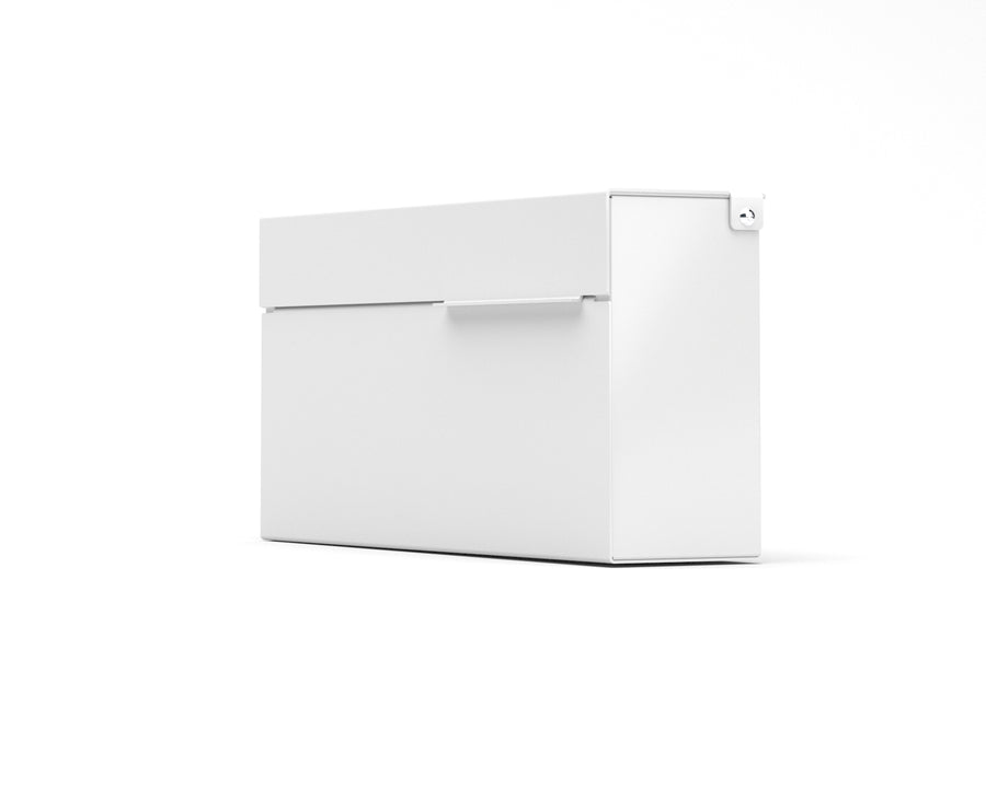 louis modern mailbox vsons design black#color_white