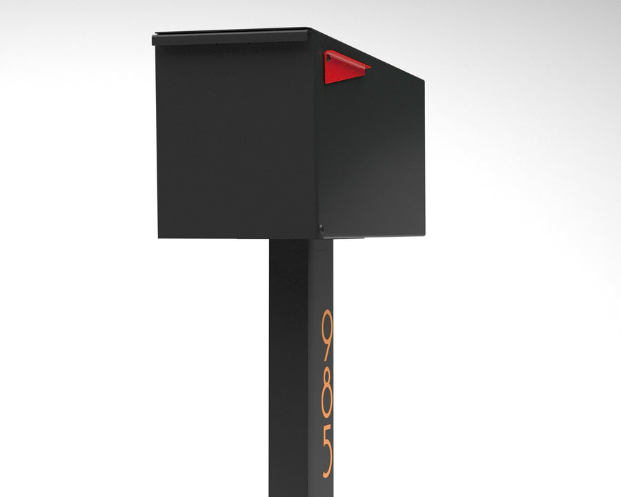 mailbox post black#color_black